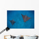 Spotted Eagle Rays Swim Wall Decal Design 3