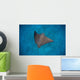 Spotted Eagle Ray Swims Wall Decal Design 1