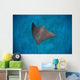 Spotted Eagle Ray Swims Wall Decal Design 1