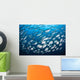 Schooling Fish near Cocos Wall Decal