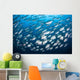 Schooling Fish near Cocos Wall Decal