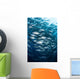 Schooling Bigeye Jacks Swim Wall Decal
