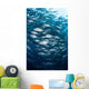 Schooling Bigeye Jacks Swim Wall Decal