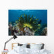 Colorful Crinoid Clings to Wall Decal Design 1