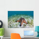 Colorful Chocolate Chip Sea Wall Decal Design 1