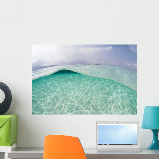 Sunlight Ripples across Shallow Wall Decal Design 2