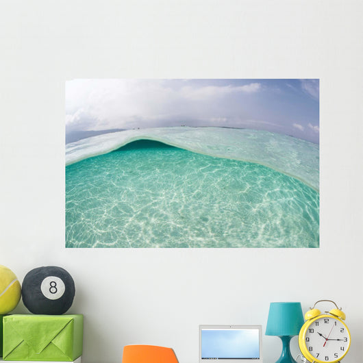 Sunlight Ripples across Shallow Wall Decal Design 2