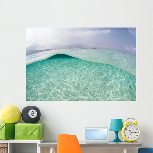 Sunlight Ripples across Shallow Wall Decal Design 2