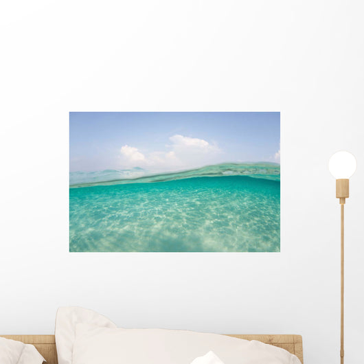 Sunlight Ripples across Shallow Wall Decal Design 1