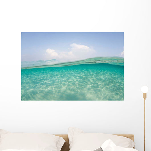 Sunlight Ripples across Shallow Wall Decal Design 1