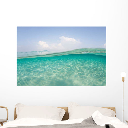 Sunlight Ripples across Shallow Wall Decal Design 1