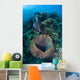 Massive Barrel Sponge Grows Wall Decal Design 2