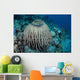 Massive Barrel Sponge Grows Wall Decal Design 1