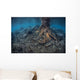 Mangrove Roots Rise from Wall Decal Design 1