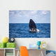 Humpback Whale Begins to Wall Decal Design 1