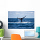 Humpback Whale Raises Its Wall Decal Design 1