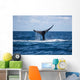 Humpback Whale Raises Its Wall Decal Design 1