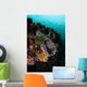 Colorful Crinoids and Sponges Wall Decal