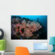 Vibrant Soft Corals Thrive Wall Decal Design 1