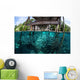 School Silversides beneath Wooden Wall Decal