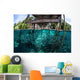 School Silversides beneath Wooden Wall Decal