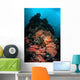 Beautiful Soft Coral Colonies Wall Decal Design 2