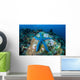 Blue Starfish Clings to Wall Decal
