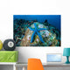 Blue Starfish Clings to Wall Decal