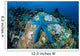 Blue Starfish Clings to Wall Decal