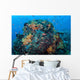 Colorful Healthy Coral Reef Wall Decal Design 6