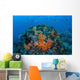 Current Sweeps across Colorful Wall Decal
