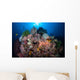 Beautiful Coral Reef Grows Wall Decal Design 1