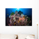Beautiful Coral Reef Grows Wall Decal Design 1
