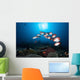 School Soldierfish Hover above Wall Decal