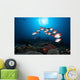 School Soldierfish Hover above Wall Decal