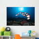 School Soldierfish Hover above Wall Decal