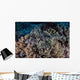 Well-camouflaged Crocodilefish Lies Coral Wall Decal Design 1