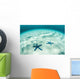 Starfish Brightly Lit Seafloor Wall Decal Design 2