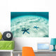 Starfish Brightly Lit Seafloor Wall Decal Design 2