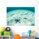 Starfish Brightly Lit Seafloor Wall Decal Design 2