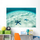Starfish Brightly Lit Seafloor Wall Decal Design 2