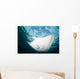 Manta Ray Swims through Wall Decal Design 2