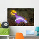 Purple Nudibranch Searching for Wall Decal