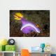 Purple Nudibranch Searching for Wall Decal