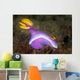 Purple Nudibranch Searching for Wall Decal