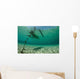 Wooden Outrigger Anchored near Wall Decal