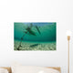 Wooden Outrigger Anchored near Wall Decal