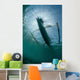Wooden Outrigger near Remote Wall Decal