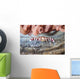 Harlequin Swimming Crab Sits Wall Decal