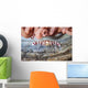 Harlequin Swimming Crab Sits Wall Decal